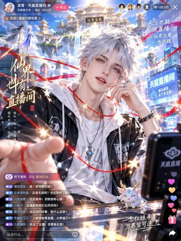 月老的直播间封面